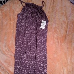 Simple purple gown/dress